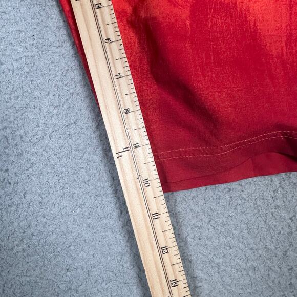 PrAna Boardshort Drawstring Mens 34‎ Red Swim Beach Summer Surf Vacation Red - Picture 9 of 9